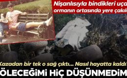 Nişanlısıyla bindikleri uçak ormanın ortasında yere çakıldı, kazadan bir tek o sağ çıktı! Peki nasıl hayatta kaldı? ‘Öleceğimi hiç düşünmedim’