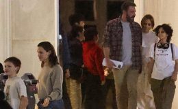 Sürekli kıskançlık kavgası yaptıkları söyleniyordu… Bir yanında eski bir yanında yeni karısı… Geniş aile gece gezmesinde!