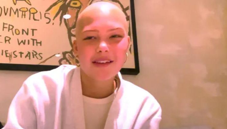 Ünlü yıldızın 19 yaşındaki kızı kansere yakalandı… Bütün bunlar bir gün bitecek…Her şeye rağmen yaşamak gerek