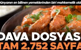 Dünyanın en bilinen yemeklerinden biri mahkemelik oldu… Dava dosyası tam 2.752 sayfa! Bu tarif kimin?