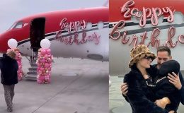 En güzel yaşa en özel kutlama… Sosyetik güzel doğum günü kaçamağına süslü jetiyle gitti