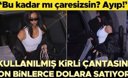 Kullanılmış kirli çantasını on binlerce dolara satışa koydu: Bu kadar mı çaresiz kaldın!