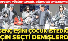 Çocuk istediği için genç biriyle evlendi demişlerdi… Ünlü çiftin ilk bebekli seyahat heyecanı