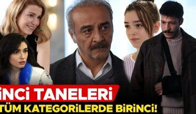 Yılmaz Erdoğan’dan ‘İnci Taneleri’ tüm kategorilerde birinci