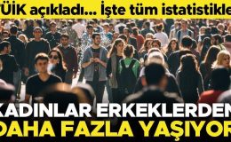 TÜİK açıkladı… Kadınlar erkeklerden daha uzun yaşıyor… İşte tüm istatistikler…
