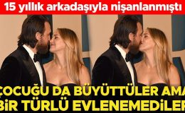 15 yıllık arkadaşıyla nişanlanmıştı… Çocukları da çoktan büyüdü ama bir türlü evlenemediler