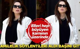 Adı bir dönem Tom Cruise’la anılmıştı… Hamilelik söylentileri aldı başını gitti: Ünlü oyuncu elini karnından hiç çekmiyor