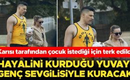 Çocuk istediği için karısı terk etmişti… Ünlü oyuncu hayalini kurduğu yuvayı genç sevgilisiyle kuracak