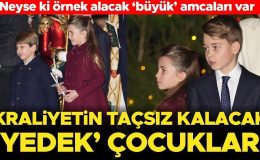 Kraliyetin ‘yedek’ çocukları… Neyse ki önlerinde örnek bir ‘büyük’ amcaları var