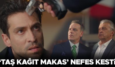 ‘Taş Kağıt Makas’ nefes kesti