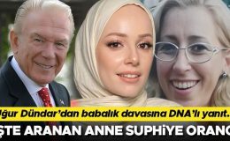 Uğur Dündar’dan babalık davasına DNA’lı yanıt.. İşte aranan anne Suphiye Orancı!