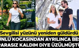 Ünlü kocasından ayrılınca beş parasız kaldım diye karalar bağlamıştı… Yüzü yeni aşkıyla yeniden güldü