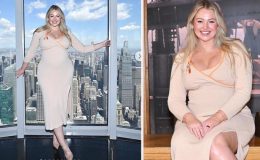 ‘Bu kültürün bir parçası olmam’ demişti… Kıvrımlı modelin mutluluğu… Karnında bebeğiyle poz verdi